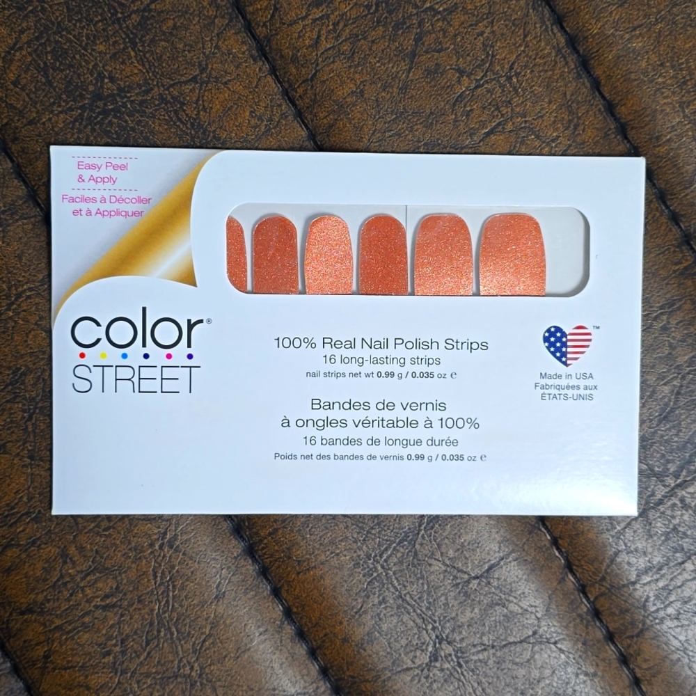 Color Street 100% polish nail strips Moscow or Never
